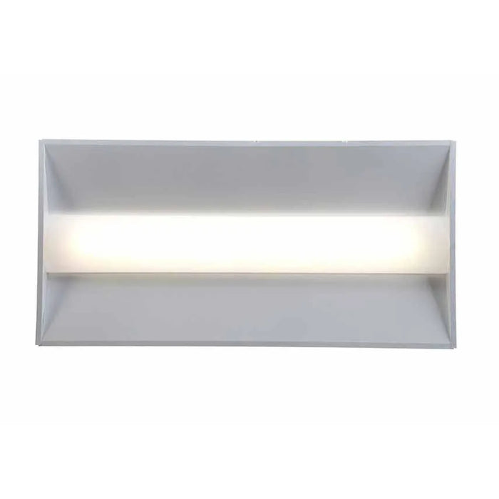 Lumination PVT 2x4 LED Volumetric Troffer, 3CCT & Lumens Switchable