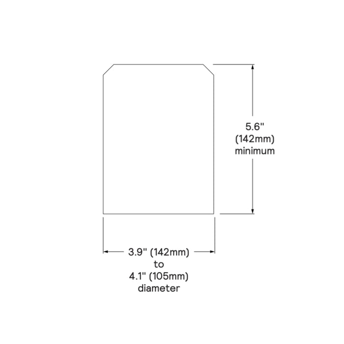 Lightolier RD4RN 4" Frame-In Kit Housing