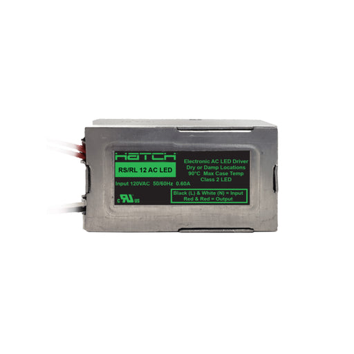 Hatch RL12 Series 15W Side Lead AC LED Driver, 277V Input 12V Output