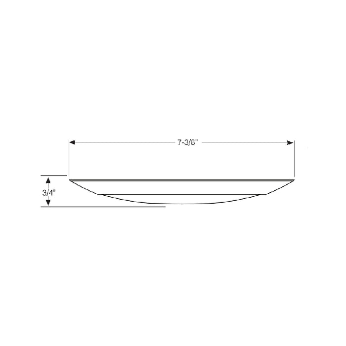 Elite RL677 6" LED Surface Mount, 1000 Lumens