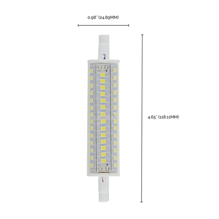 Satco S11222 10W T3 LED Bulb, R7s Base, 3000K