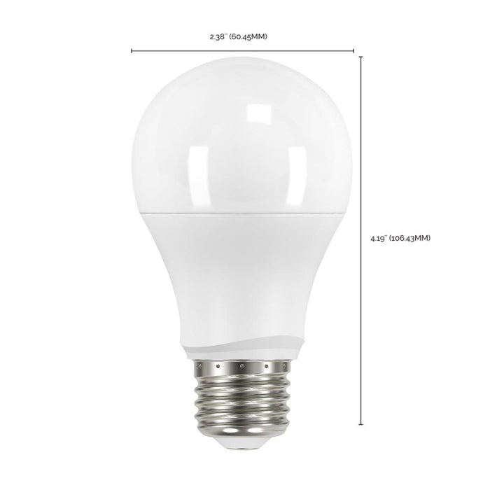 Satco S11427 8.5W A19 LED Bulb, E26 Base, 5000K, 12-Pack