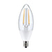 Satco S11477 5W B11 LED Bulb, E12 Base, 2700K, 12-Pack
