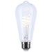 Satco ST19 6W ST19 LED Bulb, E26 Base, 2700K