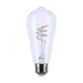 Satco ST19 6W ST19 LED Bulb, E26 Base, 2700K