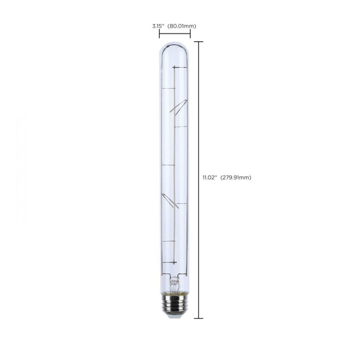 Satco S11523 6W T9 LED Bulb, E26 Base, 2700K