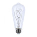 Satco S11527 6W ST19 LED Filament Bulb, E26 Base, 2700K