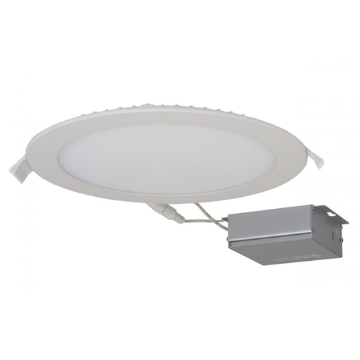 Satco S11606 8" 24W LED Round Edge-lit Direct Wire Downlight, 3000K