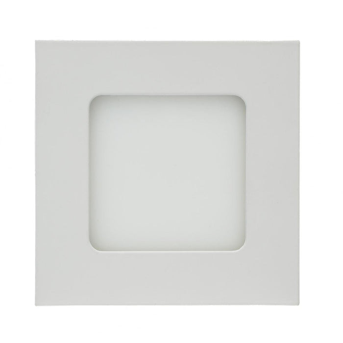 Satco S11610 4" 10W LED Square Edge-lit Direct Wire Downlight, 4000K