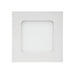 Satco S11613 6" 12W LED Square Edge-lit Direct Wire Downlight, 4000K