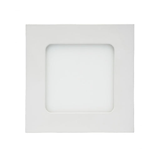 Satco S11612 6" 12W LED Square Edge-lit Direct Wire Downlight, 3000K