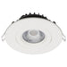 Satco S11618R1 4" 12W LED Round Direct Wire Downlight, CCT Selectable-White