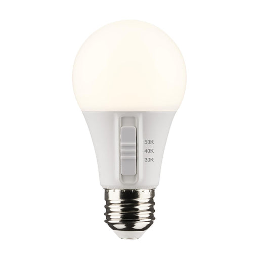 Satco S11770 6W A19 LED Bulb, E26 Medium Base, CCT Selectable, 24-Pack