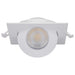 Satco 4" 9W LED Square Direct Wire Downlight, 5CCT Selectable