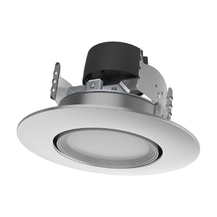 Satco 4" 7.5W LED Round Downlight Retrofit, 5CCT Selectable