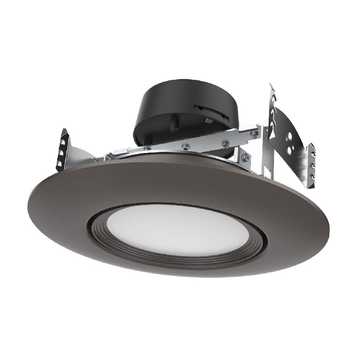 Satco 5"/6" 10.5W LED Round Downlight Retrofit, 5CCT Selectable