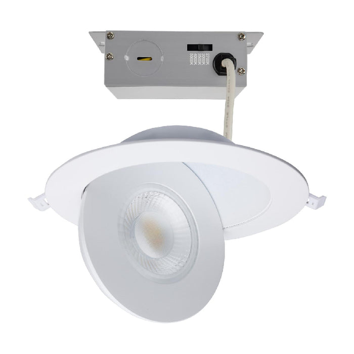 Satco 6" 15W LED Direct Wire Downlight, 5CCT Selectable