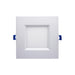 Satco S11873 6" 15W LED Square Low Profile Regress Baffle Downlight, CCT Selectable