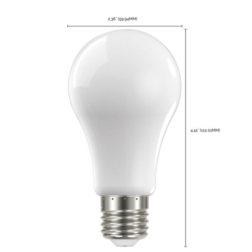 Satco S12441 13.5W A19 LED Bulb, E26 Base, 3000K, 3-Pack (12 Units)