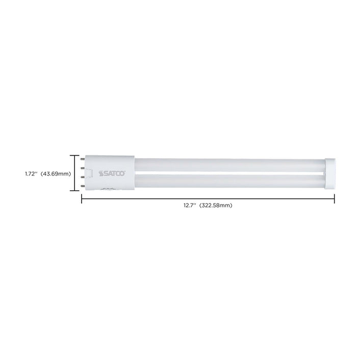 Satco S18421 10W PLL LED Bulb, 2G11 Base, 5CCT Selectable