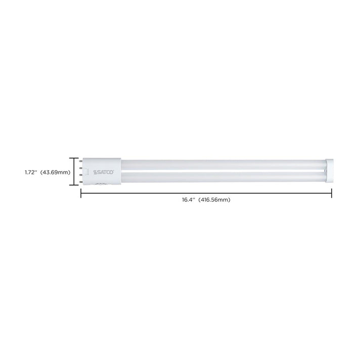 Satco S18422 16W PLL LED Bulb, 2G11 Base, 5CCT Selectable