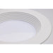 Satco S18800 4" 5W/6W/7.5W LED Round Downlight Retrofit, 5CCT Selectable