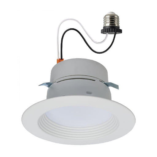 Satco S18800 4" 5W/6W/7.5W LED Round Downlight Retrofit, 5CCT Selectable