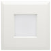 Satco S18802 4" 5.5W/6.5W/8W LED Square Downlight Retrofit, 5CCT Selectable