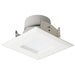 Satco S18802 4" 5.5W/6.5W/8W LED Square Downlight Retrofit, 5CCT Selectable