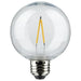 Satco S8034 24-ft 12 Lamps LED String light, G25 Bulb