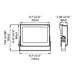 Keene SF60 15W/35W/60W LED SlimFlood Light with Photocell, 3CCT Selectable, Yoke Mount