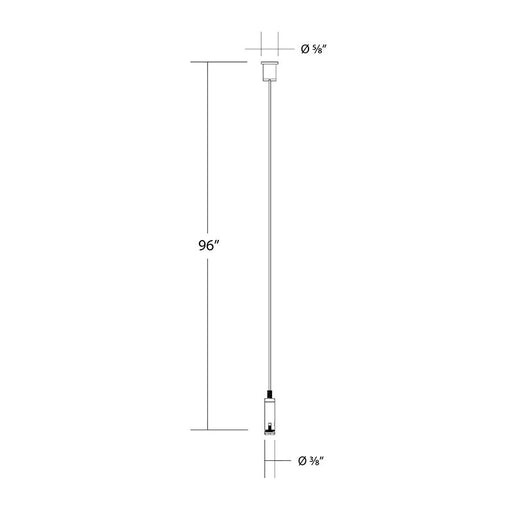 WAC SKC96 H/J/L/J2 Track Cable Suspension