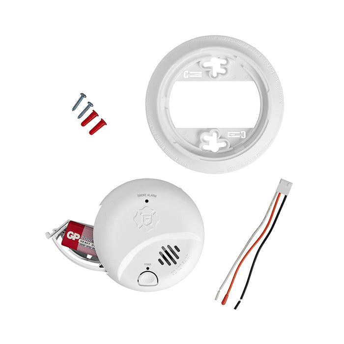 BRK SMI100-AC Interconnectable Ion Smoke Alarm W/Battery Backup