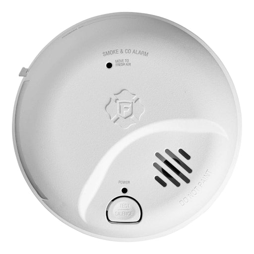 BRK SMICO100-AC Interconnect Hardwire 2-in-1 Smoke & CO Alarm with Battery Backup