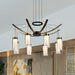 VONN VAC3118 Artisan Genoa 8-lt 24" Integrated LED Chandelier