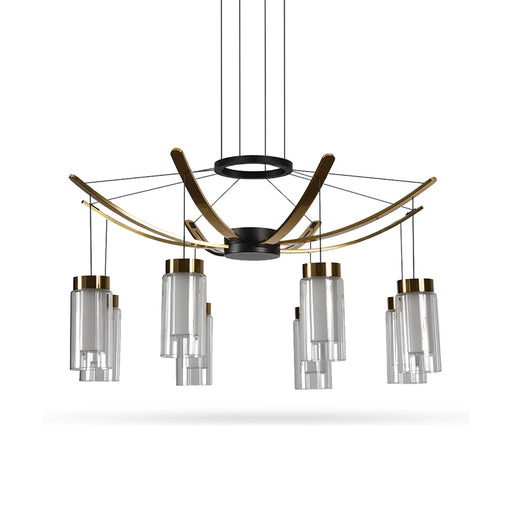 VONN VAC3118 Artisan Genoa 8-lt 24" Integrated LED Chandelier