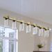 VONN VAC3137 Artisan SORRENTO 7-lt 40" LED Linear Chandelier