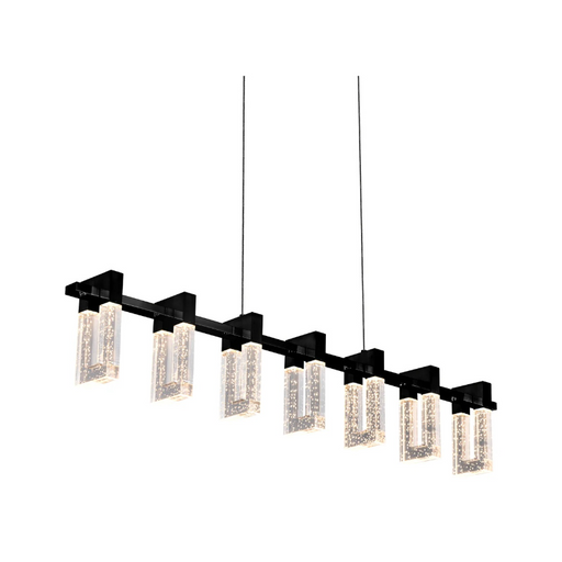 VONN VAC3137 Artisan SORRENTO 7-lt 40" LED Linear Chandelier - Black