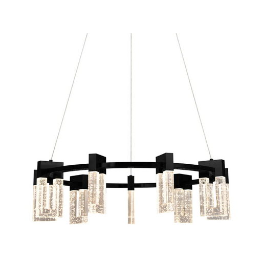 VONN VAC3139 Artisan SORRENTO 9-lt 27" LED Chandelier - Black