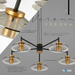 VONN VAC3315 Artisan Verona 5-lt 32" Integrated LED Chandelier