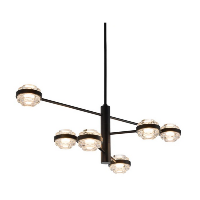 VONN VAC333RD6 Artisan Milano 6-lt 40" Integrated LED Chandelier