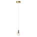 VONN VAP2181 Artisan Sienna 1-lt 5" Integrated LED Pendant - Brass