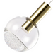 VONN VAP2181 Artisan Sienna 1-lt 5" Integrated LED Pendant - Brass