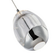 VONN VAP2201 Artisan Venezia 1-lt 5" Integrated LED Pendant - Black/Polished Chrome