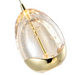 VONN VAP2203 Artisan Venezia 3-lt 8" Integrated LED Pendant - Gold