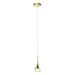 VONN VAP2211 Artisan Amalfi 1-lt 5" Integrated LED Pendant - Gold