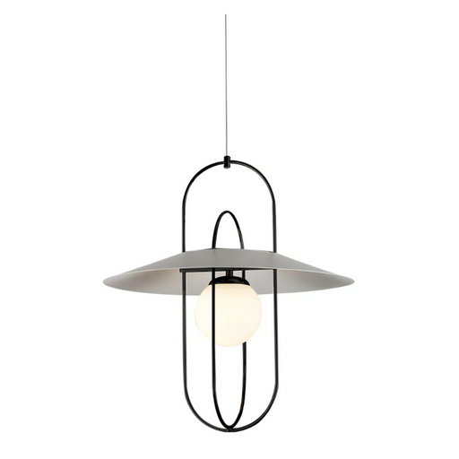 VONN VAP2271 Artisan Lyra 1-lt 18" Integrated LED Pendant - Black