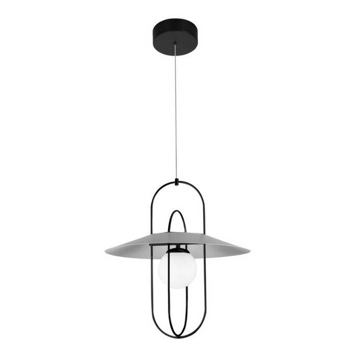 VONN VAP2271 Artisan Lyra 1-lt 18" Integrated LED Pendant - Black