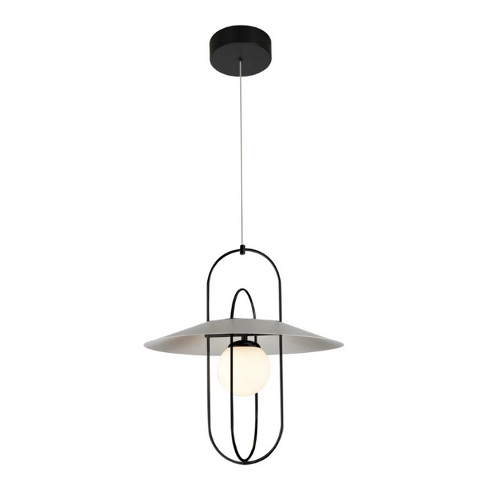 VONN VAP2271 Artisan Lyra 1-lt 18" Integrated LED Pendant - Black