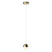 VONN VAP2281 Artisan Ravello 1-lt 5" Integrated LED Pendant - Brass